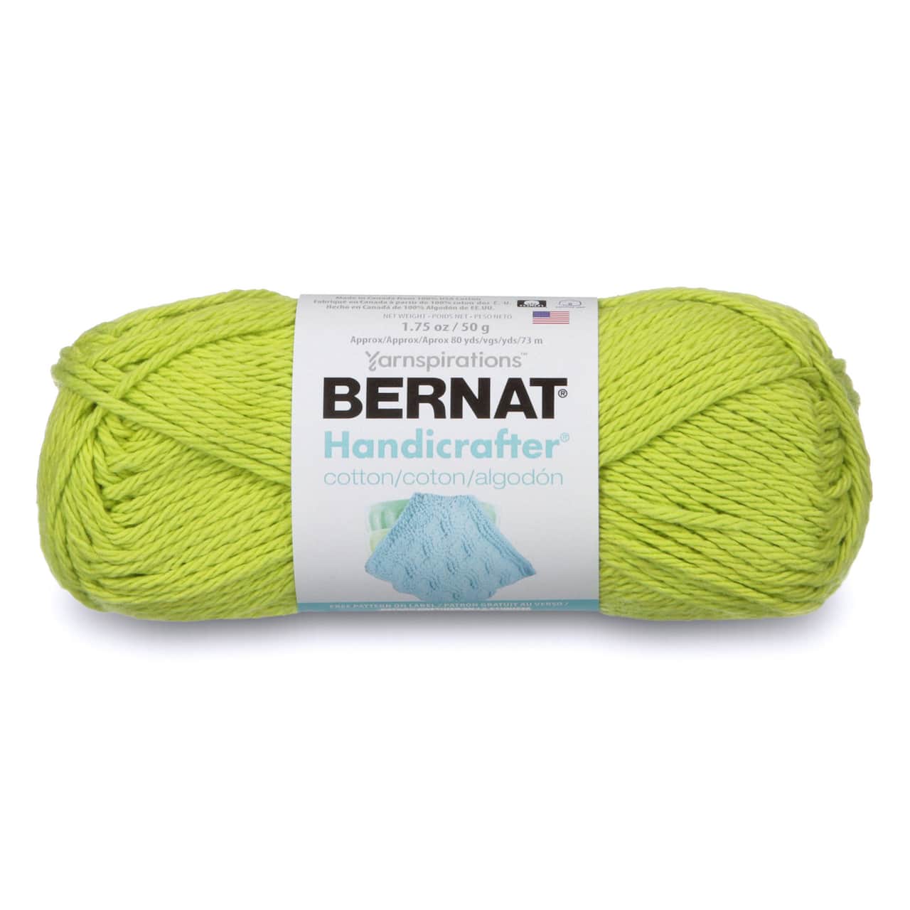 Bernat® Handicrafter® Hot Green Yarn